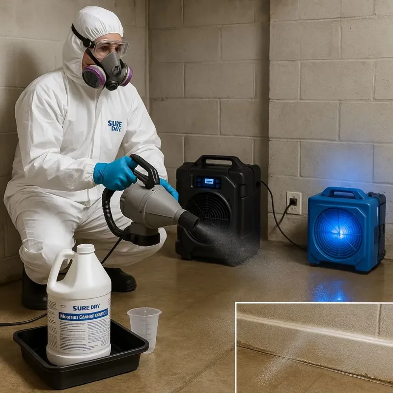 Sanitization and Odor Removal process in Owls Head, ME